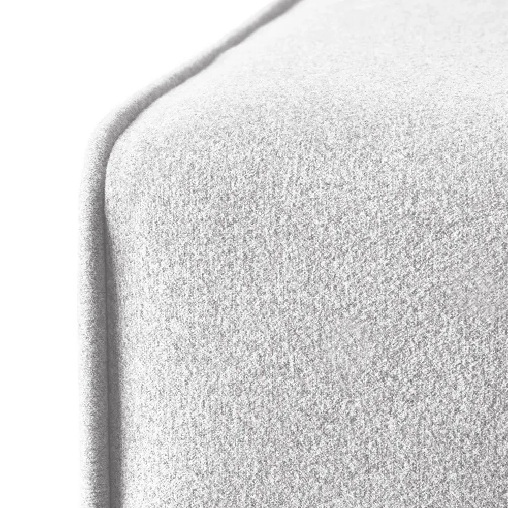 Lago 4-Seater L-Shaped Combination Sofa - Grey, Linen