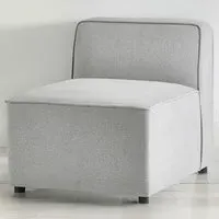 Lago Combination Single Seat Sofa Section - Grey, Linen