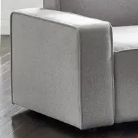 Lago Combination Sofa Arm 2 Pack - Grey, Linen