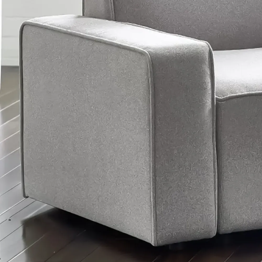 Lago Combination Sofa Arm 2 Pack - Grey, Linen image
