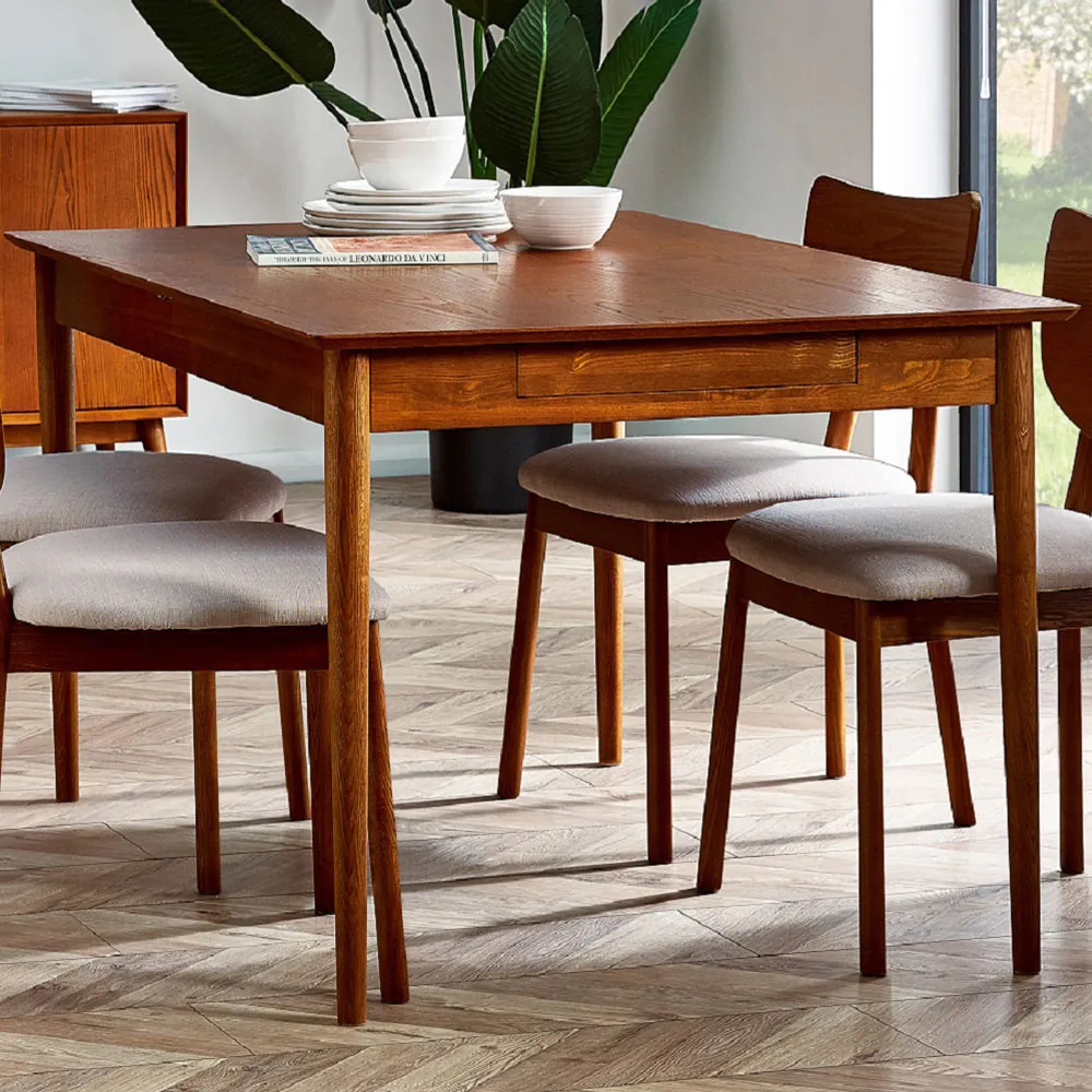 Lowry 4-Seater Extendable Dining Table - Grey