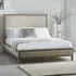 Lucie Double Upholstered Bed Frame - Cream