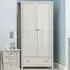 Maine 3 Door 2 Drawer Combination Wardrobe - Grey