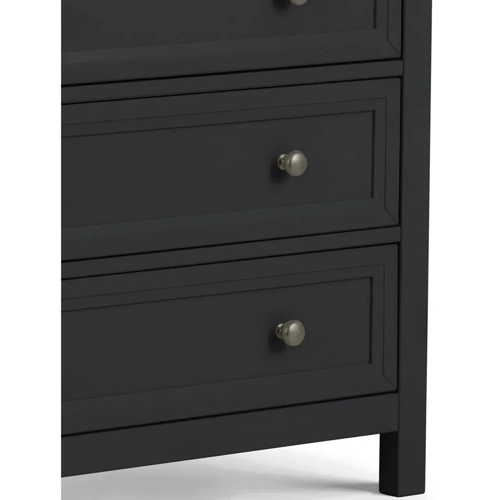 Maine 5 Drawer Chest of Drawers - Anthracite