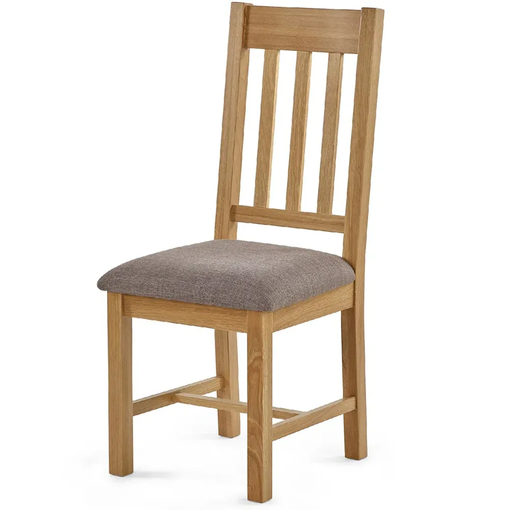 Mallory Set of 2 Dining Chairs - Wood, Oak