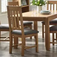 Mallory Set of 2 Dining Chairs - Wood, Oak