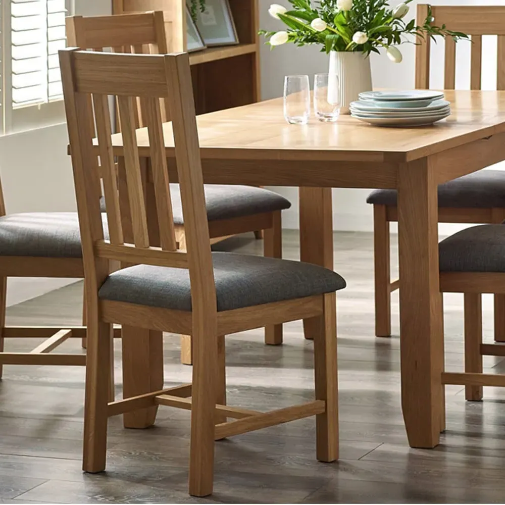 Mallory Set of 2 Dining Chairs - Wood, Oak