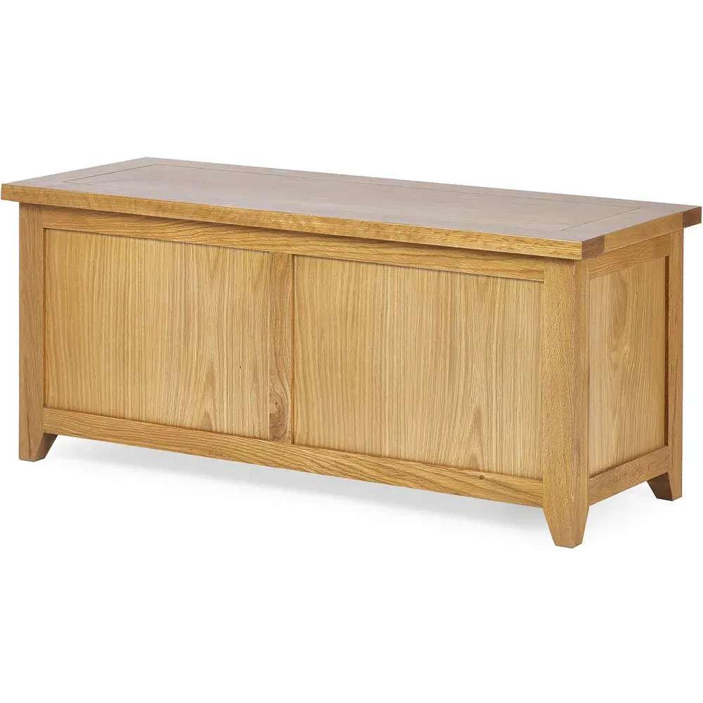 Mallory Storage Bench - Brown, Oak