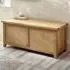 Mallory Storage Bench - Brown, Oak