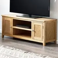 Mallory Widescreen TV Unit - Wood, Oak