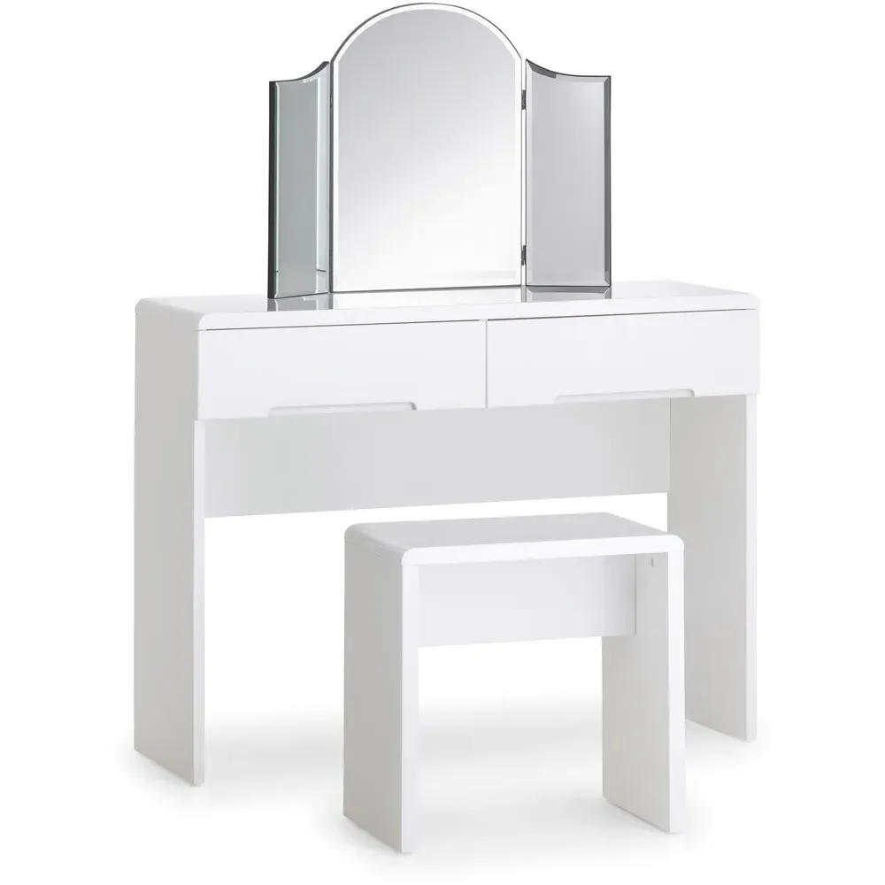 Manhattan Dressing Table Stool - White
