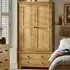 Marlborough 2 Door 2 Drawer Combination Wardrobe - Oak
