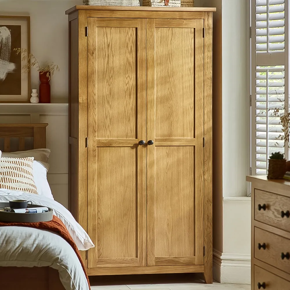Marlborough 2 Door Wardrobe - Oak image