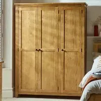 Marlborough 3 Door Wardrobe - Oak