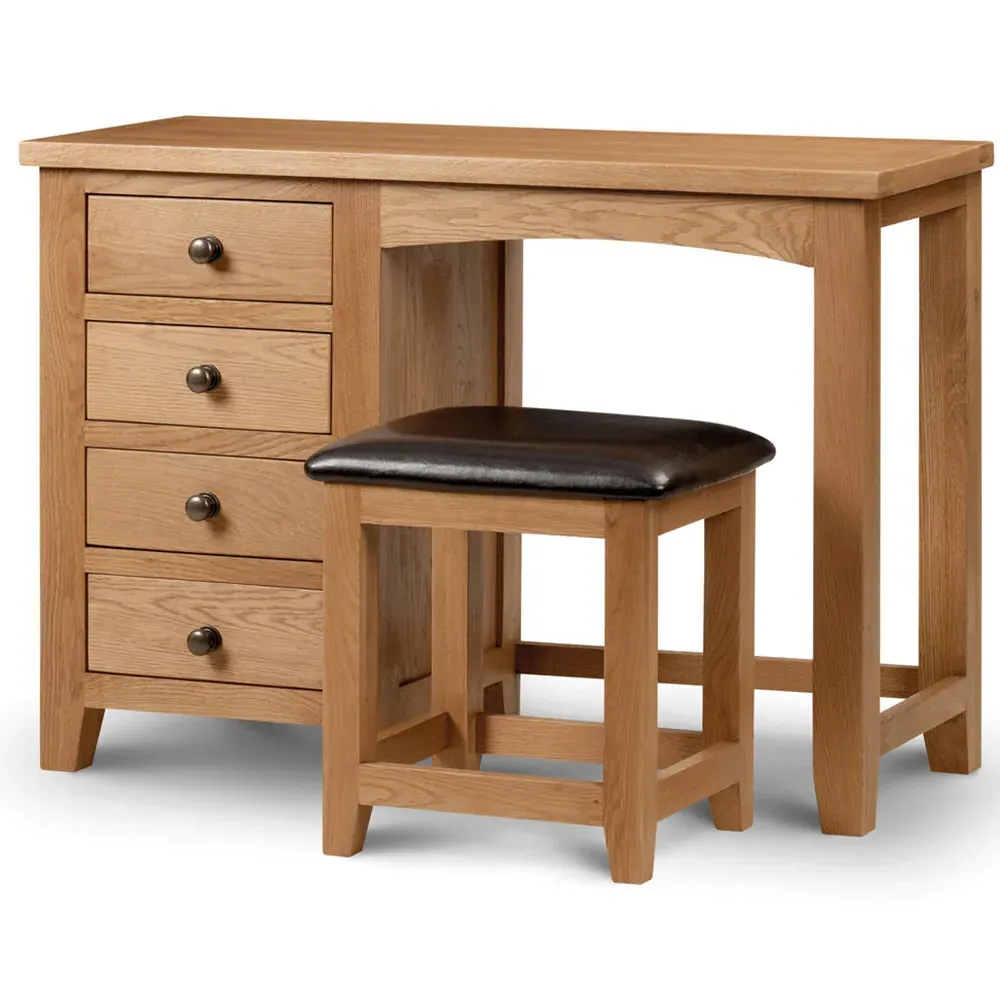 Marlborough Dressing Table Stool - White Oak
