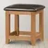 Marlborough Dressing Table Stool - White Oak