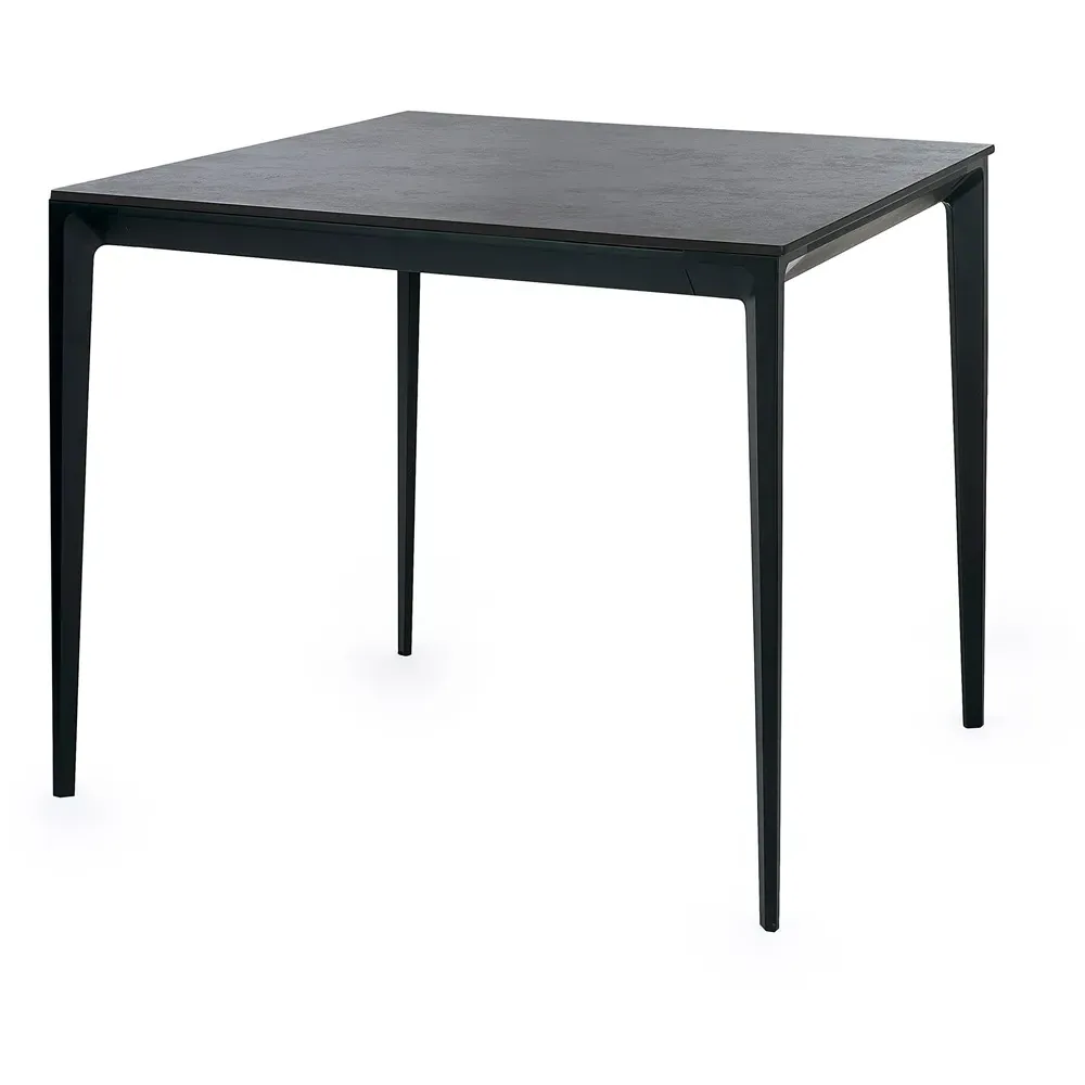Miami 4-Seater Square Dining Table - Grey, Slate