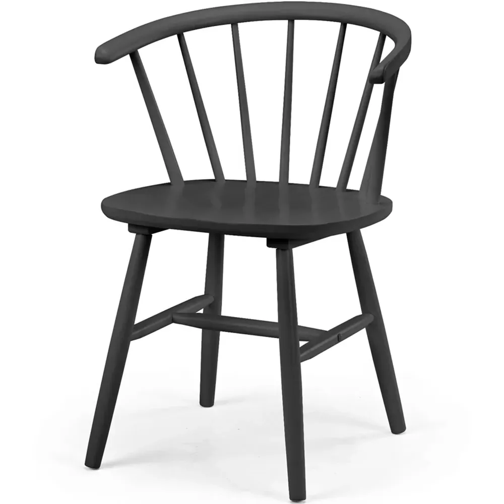 Modena Set of 2 Dining Chairs - Black