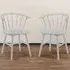 Modena Set of 2 Dining Chairs - Grey