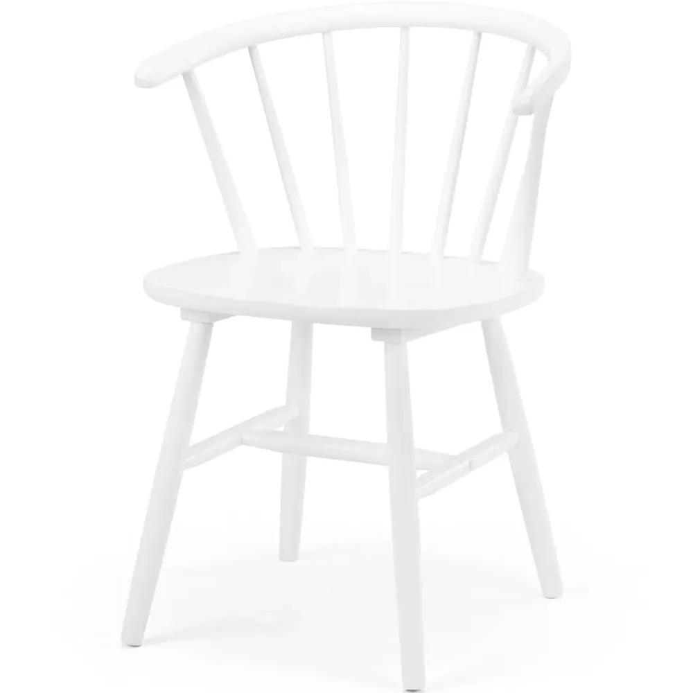 Modena Set of 2 Dining Chairs - White