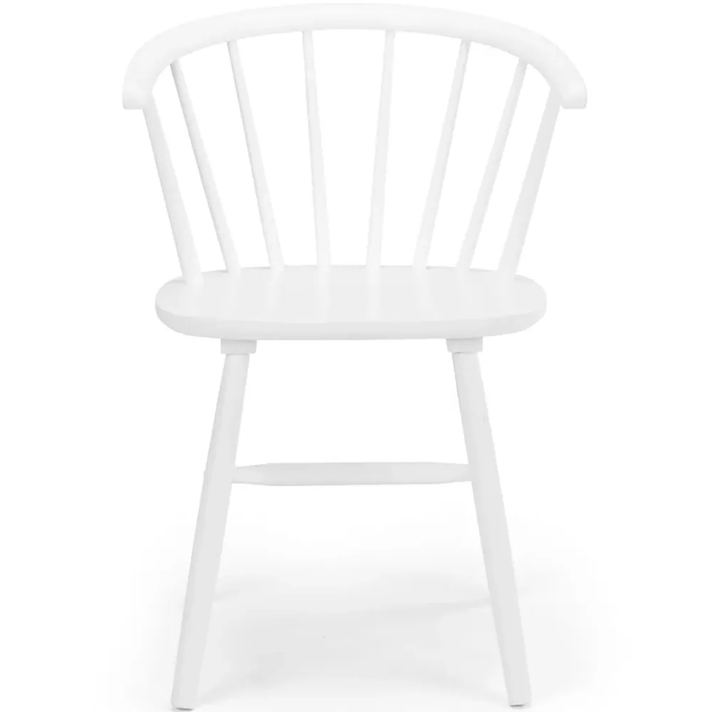 Modena Set of 2 Dining Chairs - White