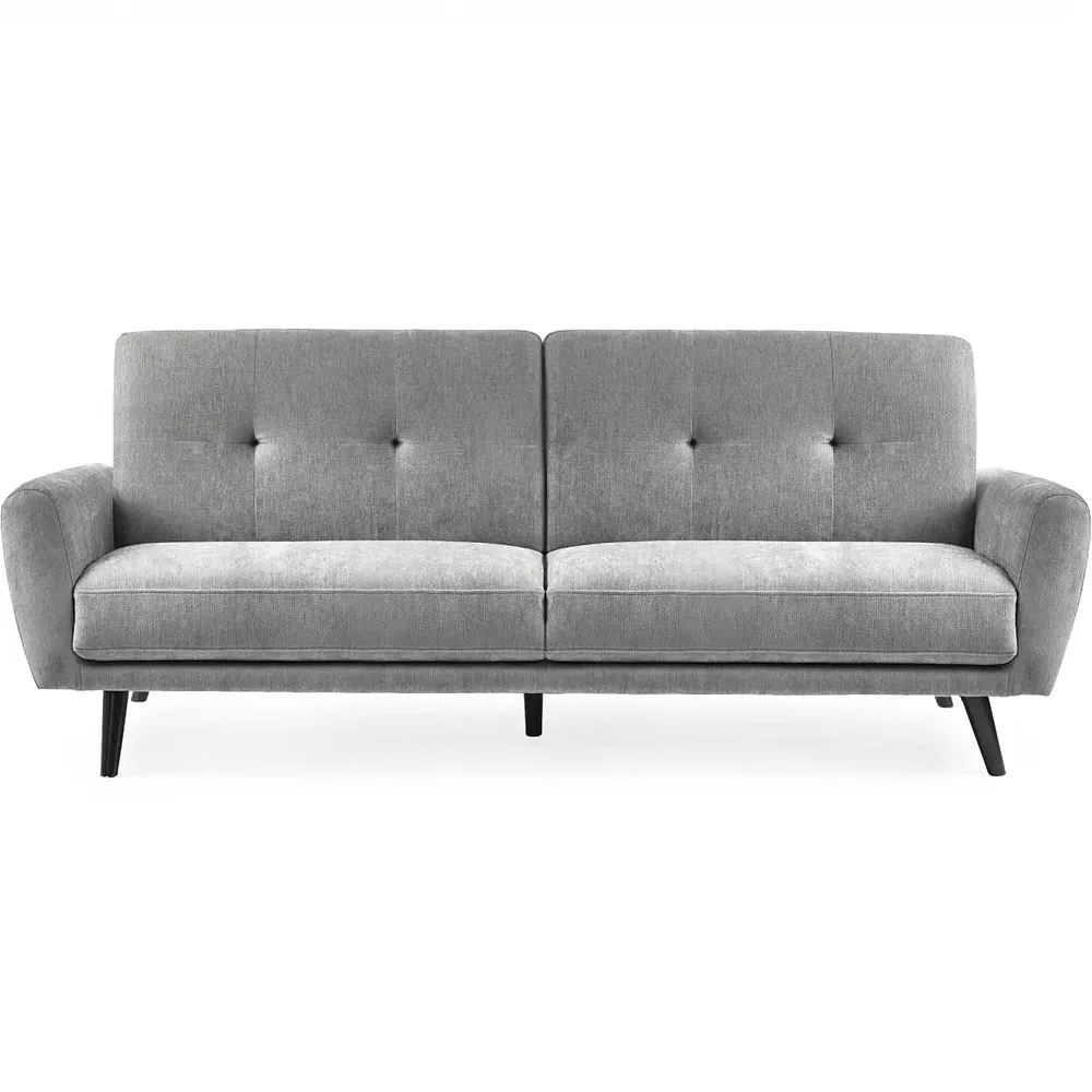 Monza 2-Seater Sofa Bed - Grey, Fabric