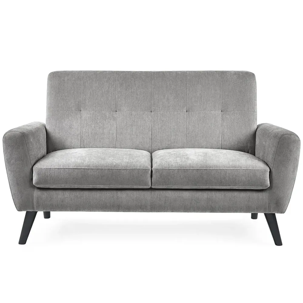 Monza 2-Seater Sofa - Grey, Fabric