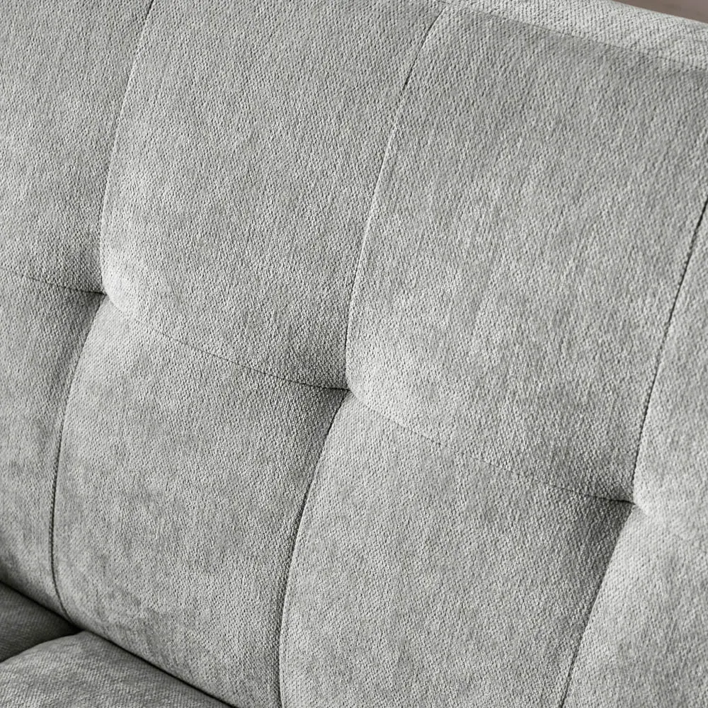 Monza 2-Seater Sofa - Grey, Fabric