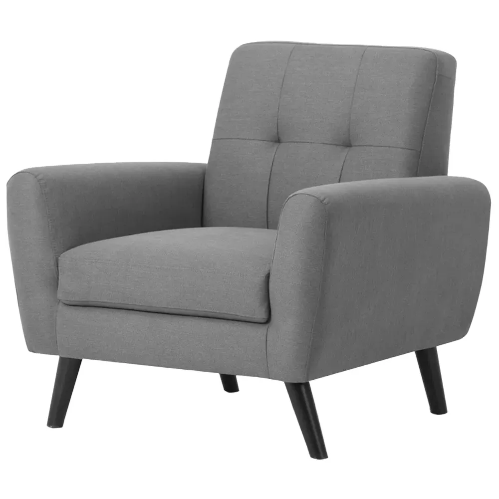 Monza Compact Armchair - Grey
