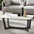 Olympus Coffee Table - White, Marble