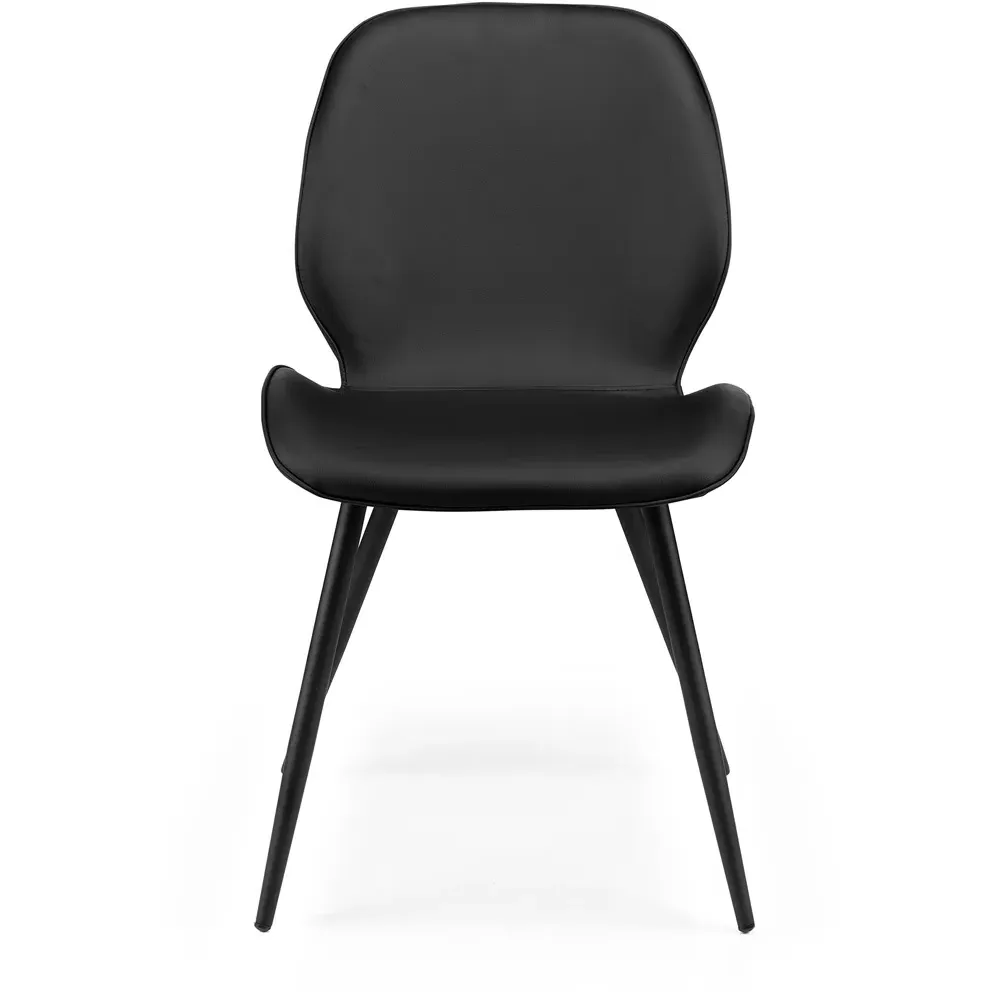 Otto Set of 2 Dining Chairs - Black