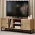 Padstow 2 Door TV Unit with Storage - Wood