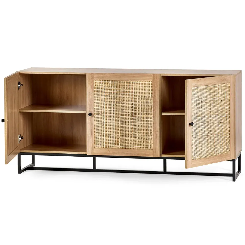 Padstow 3 Door Sideboard - Wood
