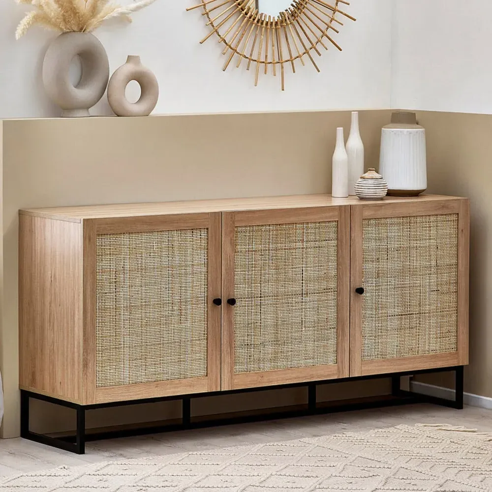 Padstow 3 Door Sideboard - Wood
