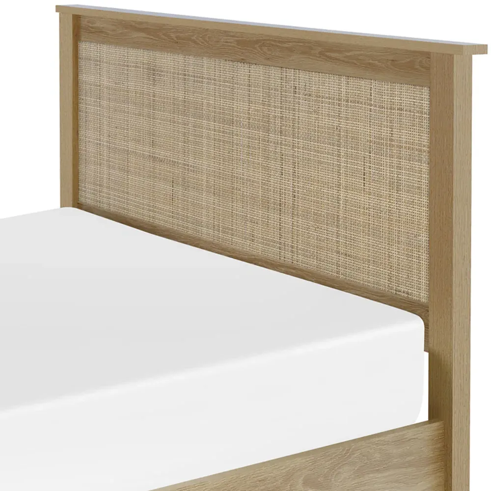 Padstow Ottoman King Size Bed Frame - Oak