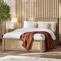 Padstow Ottoman King Size Bed Frame - Oak