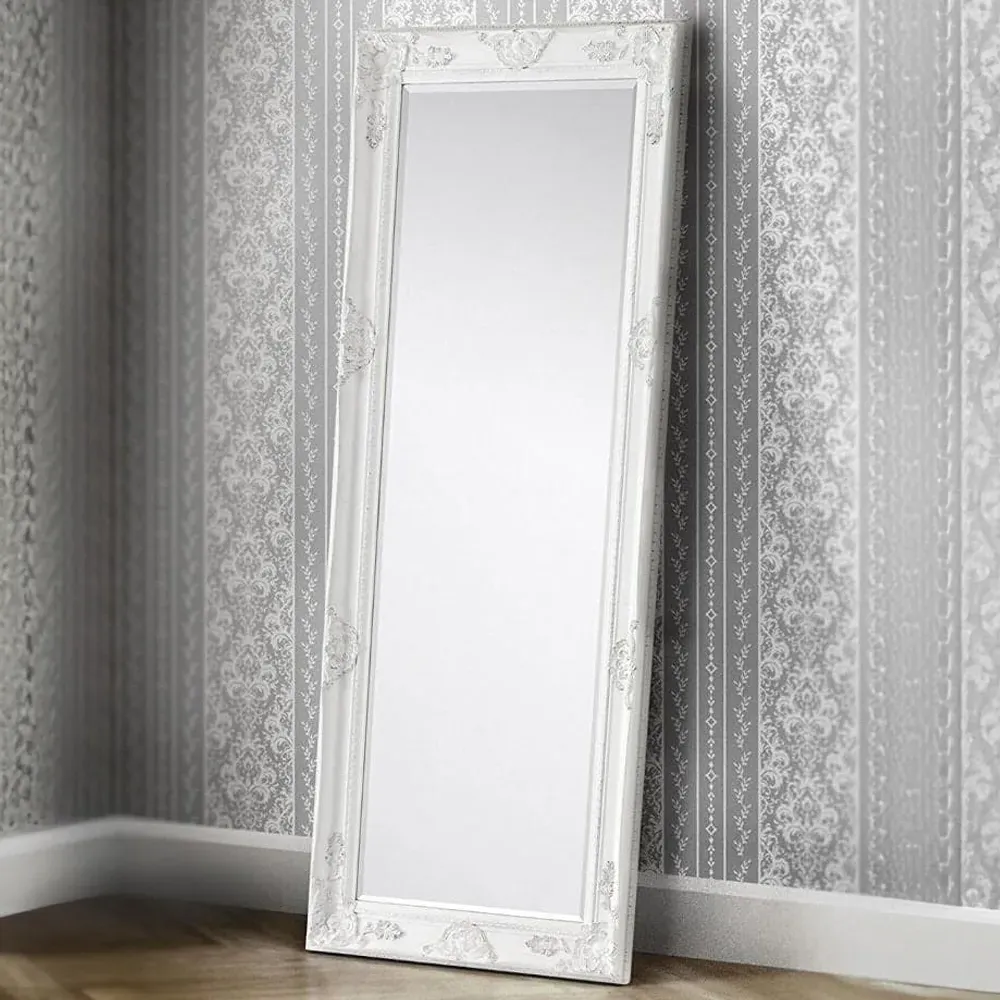 Palais Lean-To Dress Mirror - White