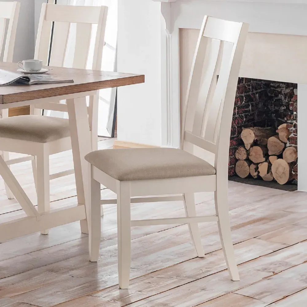 Pembroke Set of 2 Dining Chairs - Ivory