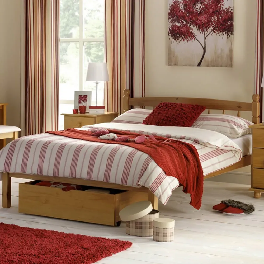 Pickwick Single Bed Frame - Wood, Pine image