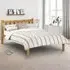 Poppy Double Bed Frame - Brown, Pine
