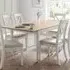 Provence 4-Seater Extendable Dining Table - Grey, Oak