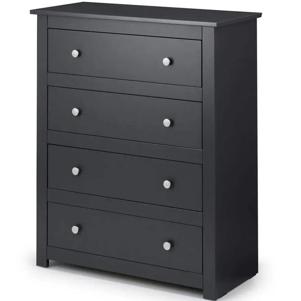 Radley 4 Drawer Chest of Drawers - Anthracite