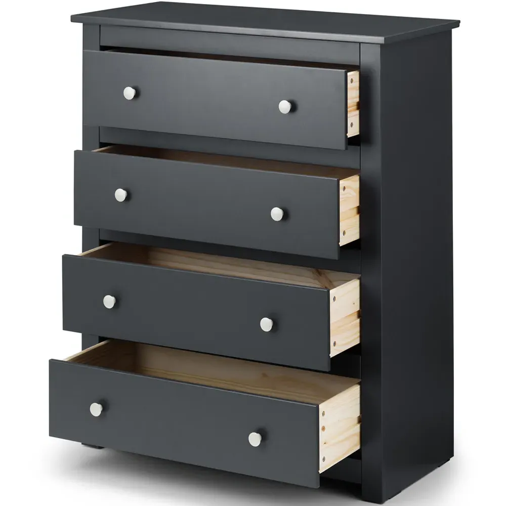 Radley 4 Drawer Chest of Drawers - Anthracite