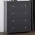 Radley 4 Drawer Chest of Drawers - Anthracite