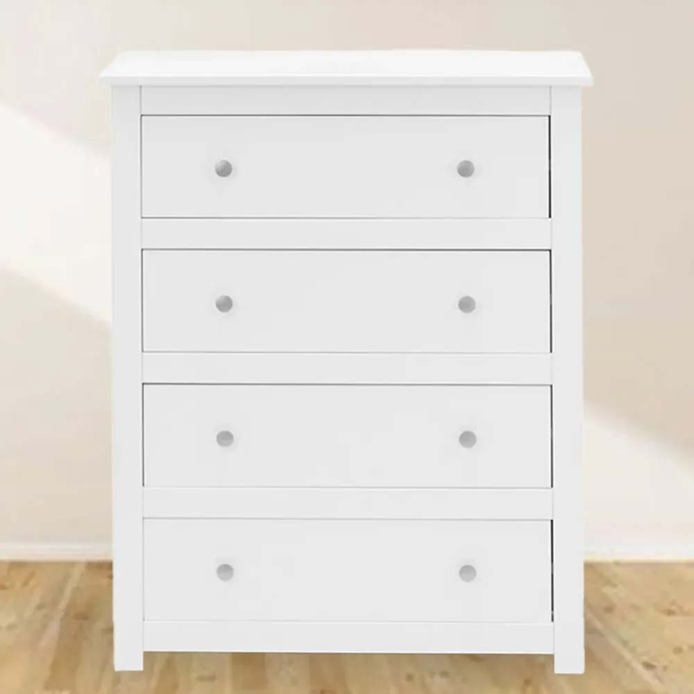 Radley 4 Drawer Chest of Drawers - White image