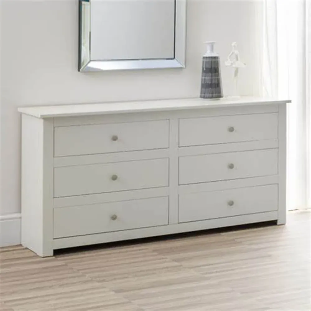 Radley 6 Drawer Chest of Drawers - White