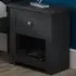 Radley Bedside Table with Drawer - Anthracite