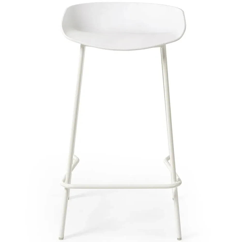 Renzo Bar Stool Set of 2 - White