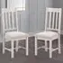 Richmond Set of 2 Dining Chairs - Grey, Linen