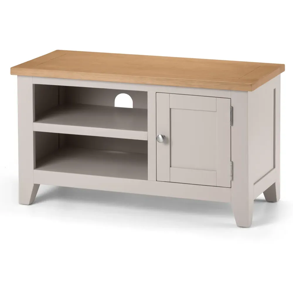 Richmond TV Unit - Grey, Pale Oak